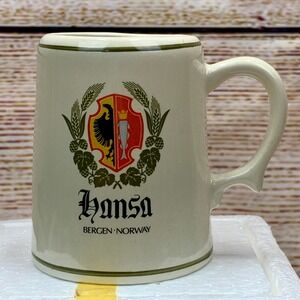 Hansa Bergen‎ Norway Franklin Porcelain Tankard of World Breweries Mug
